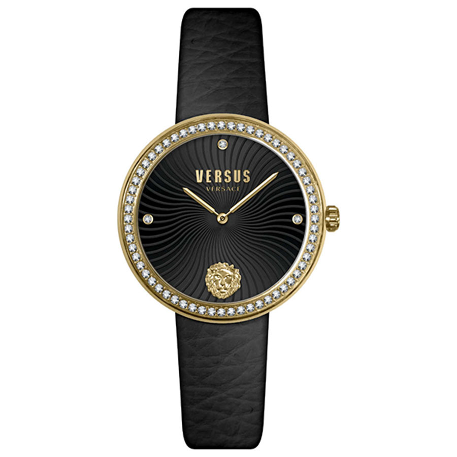 Đồng Hồ Nữ Versus Versace Lea Crystal Women's Watch VSPEN2621 Màu Đen