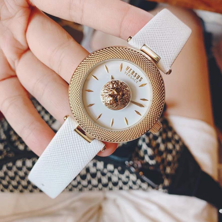 Đồng Hồ Nữ Versus Versace Brick Lane Women's Watch VSP213818 Màu Trắng Vàng