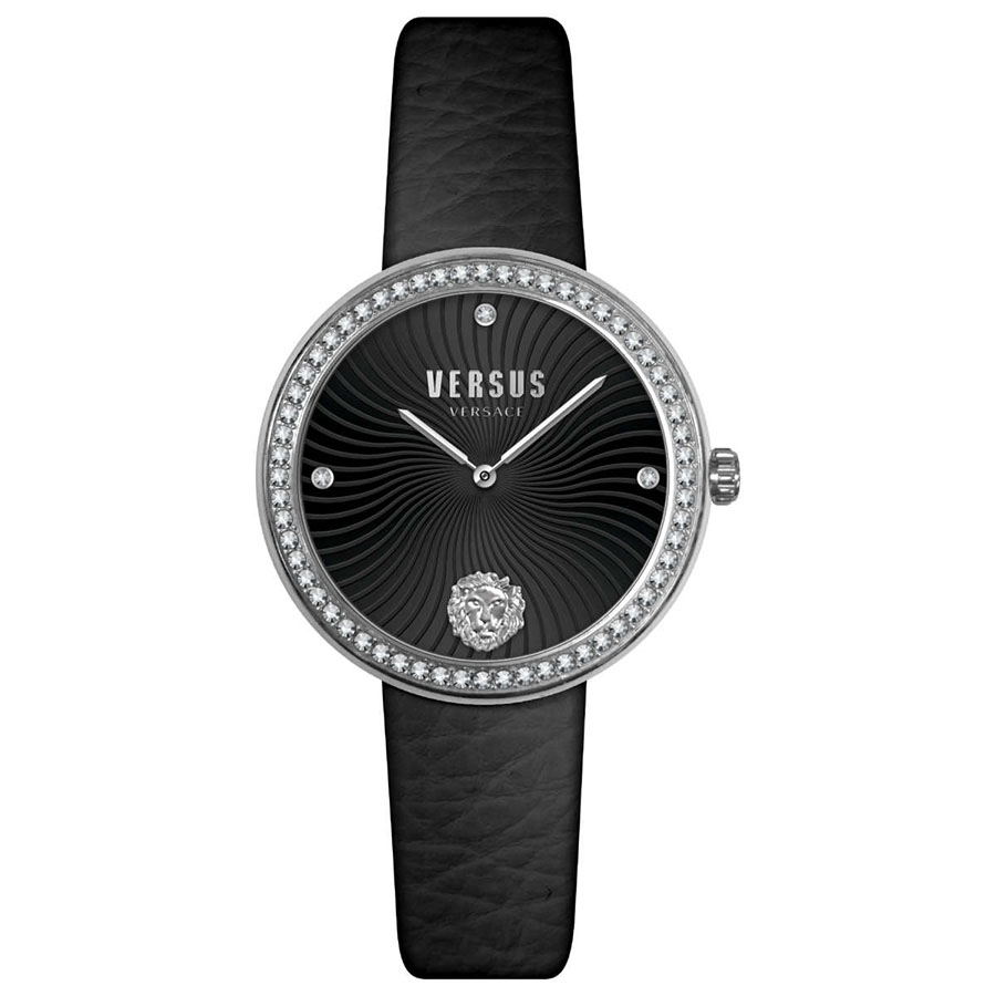 Đồng Hồ Nữ Versus Versace Lea Crystal Women's Watch VSPEN2521 Màu Đen