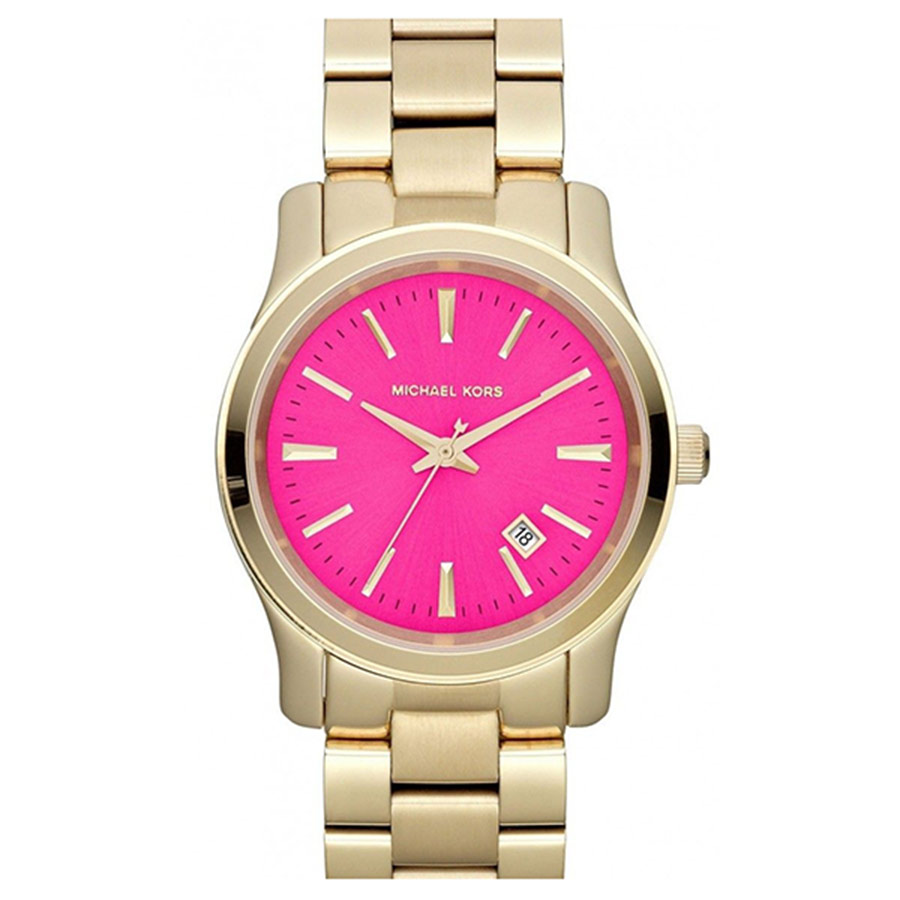 Đồng Hồ Michael Kors Runway Watch MK5801 38mm Màu Vàng Hồng