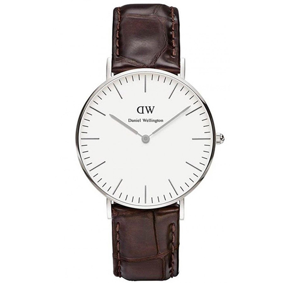 Đồng Hồ Daniel Wellington Classic York DW00100055 36mm Màu Trắng Bạc