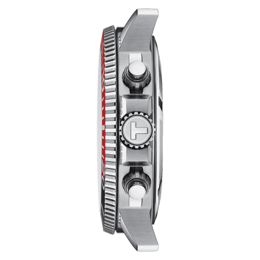 Đồng Hồ Nam Seastar 1000 Chronograph T120.417.11.051.01 45.5mm Màu Bạc Đen
