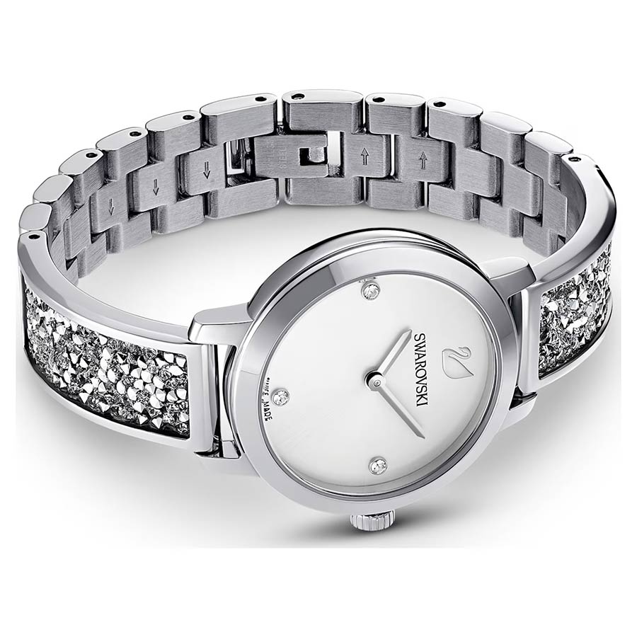 Đồng Hồ Swarovski Cosmic Rock Watch 5376080 29mm Màu Trắng Bạc