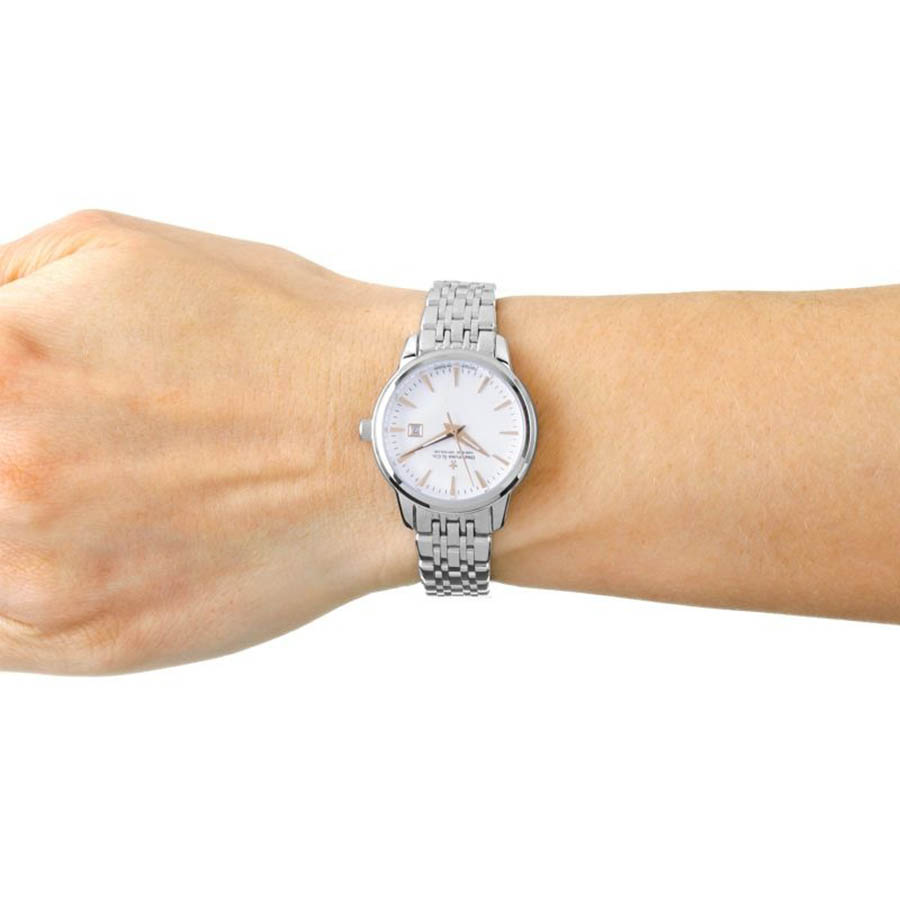 Đồng Hồ Nữ Dreyfuss & Co 1890 DLB00125/06 30mm Màu Trắng Bạc