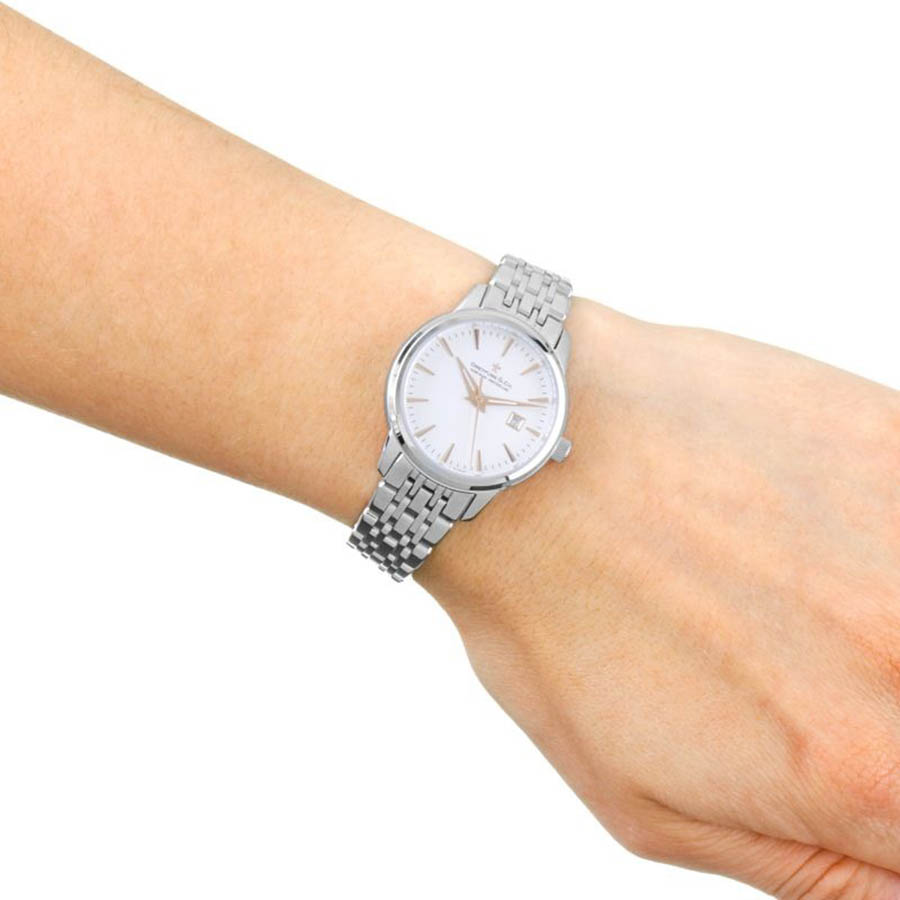 Đồng Hồ Nữ Dreyfuss & Co 1890 DLB00125/06 30mm Màu Trắng Bạc