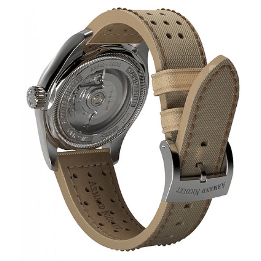 Đồng Hồ Nam Armand Nicolet MM2 A640P-KA-P0640KM8 43mm Màu Vàng Bạc