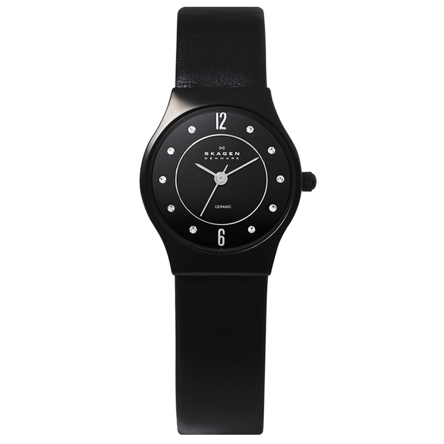 Đồng Hồ Nữ Skagen 233XSCLB Màu Đen
