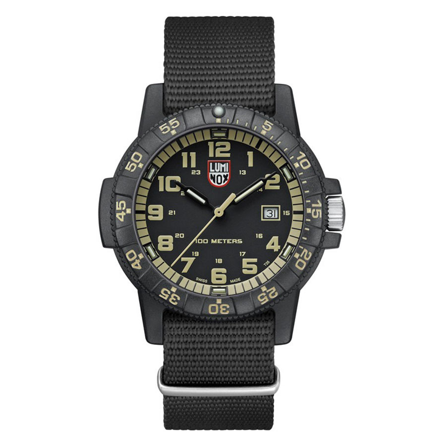 Đồng Hồ Nam Luminox Leatherback SEA Turtle Giant, 44 mm, Outdoor Watch 0333 Màu Đen