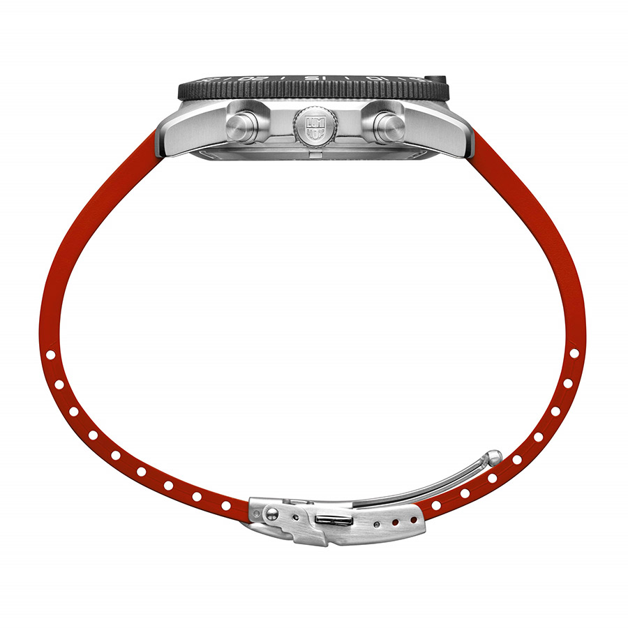 Đồng Hồ Nam Luminox Pacific Diver Chronograph, 44mm, Diver Watch 3155 Màu Bạc Phối Đỏ