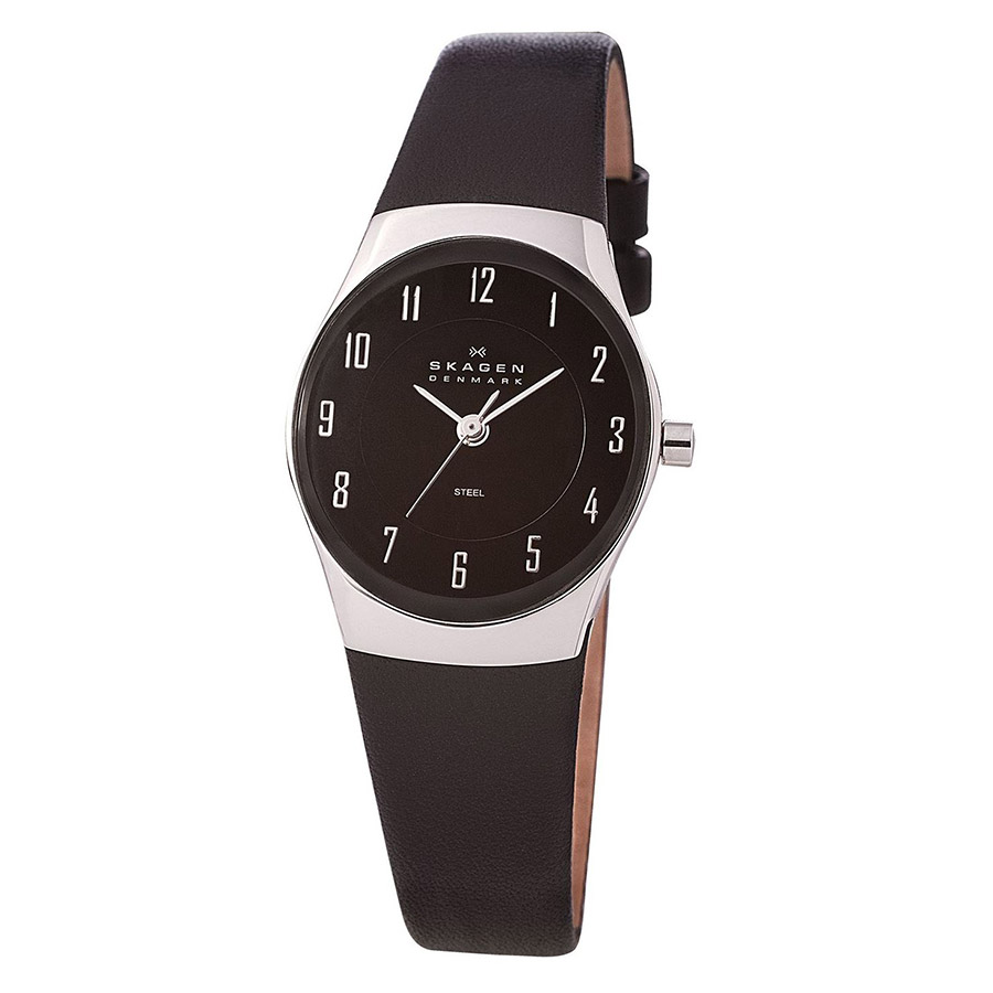 Đồng Hồ Nữ Skagen 693XSSLB Màu Đen