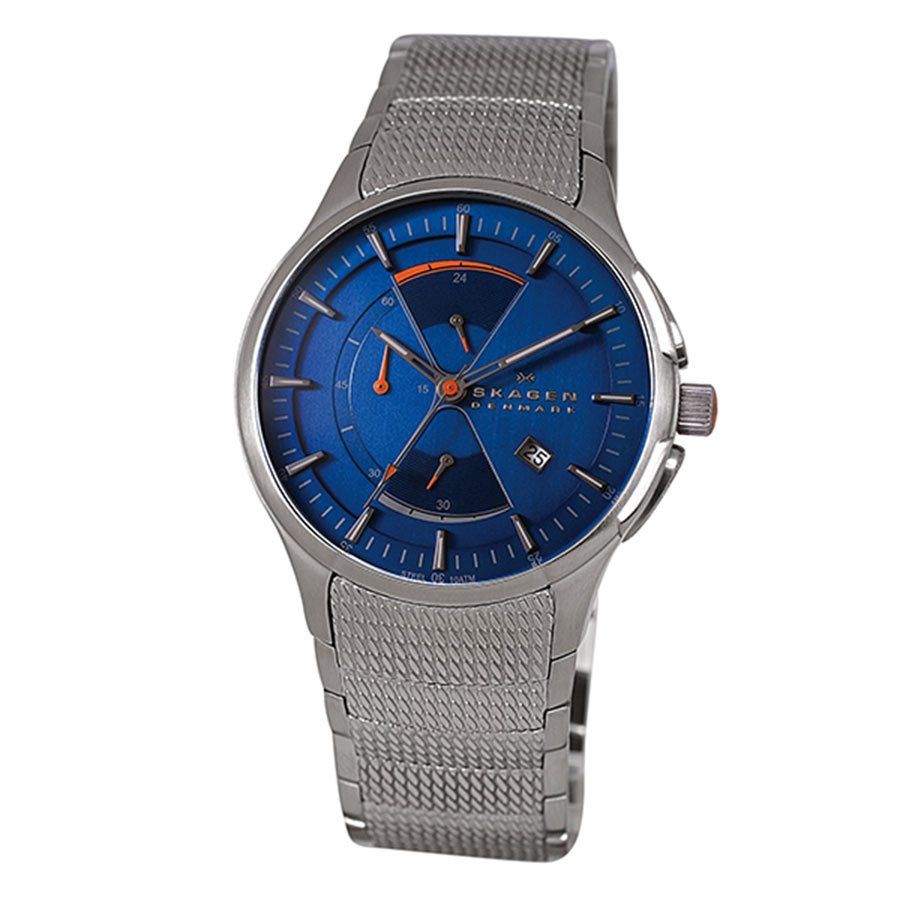Đồng Hồ Nam Skagen 745XLSXN Màu Xanh Bạc