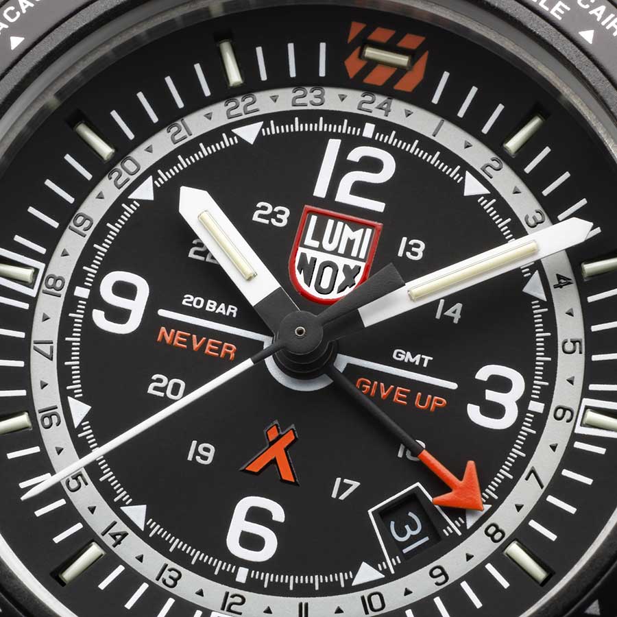 Đồng Hồ Nam Luminox Bear Grylls Survival, 45mm, Pilot Watch 3762 Màu Bạc
