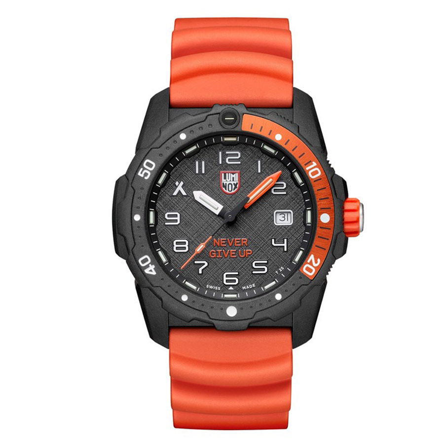 Đồng Hồ Nam Luminox Bear Grylls Survival, 42mm, Outdoor Explorer Watch 3729.NGU Màu Đen Cam