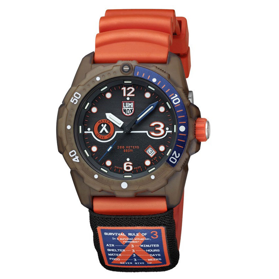 Đồng Hồ Nam Luminox Bear Grylls Survival ECO, 42mm, Rule Of 3 3729.ECO Phối Màu
