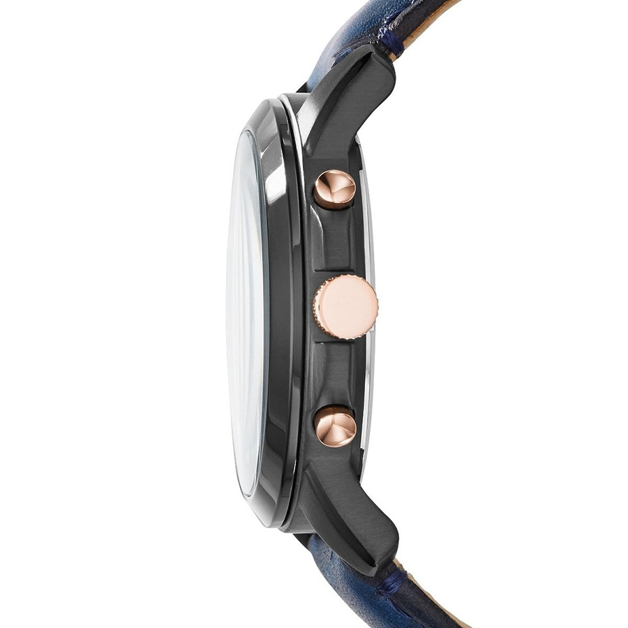 Đồng Hồ Nam Fossil Grant Dây Da FS5061IE Màu Xanh Dương