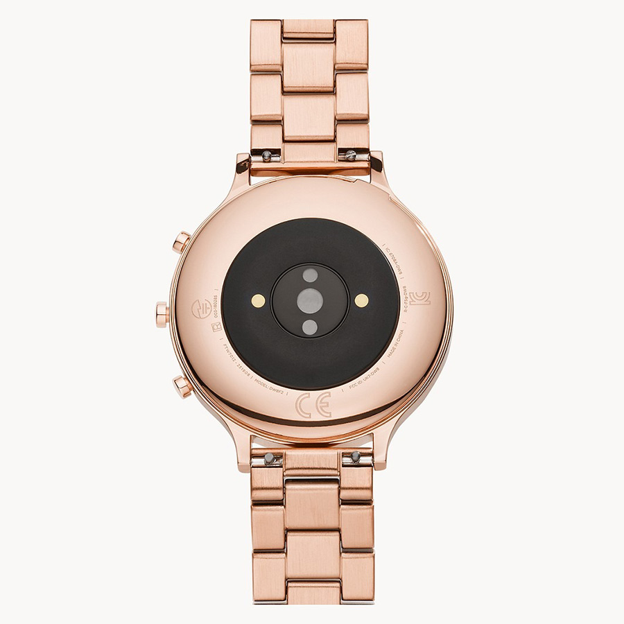 Đồng Hồ Nữ Fossil Hybrid Dây Thép Không Gỉ FTW7012 Màu Vàng Hồng