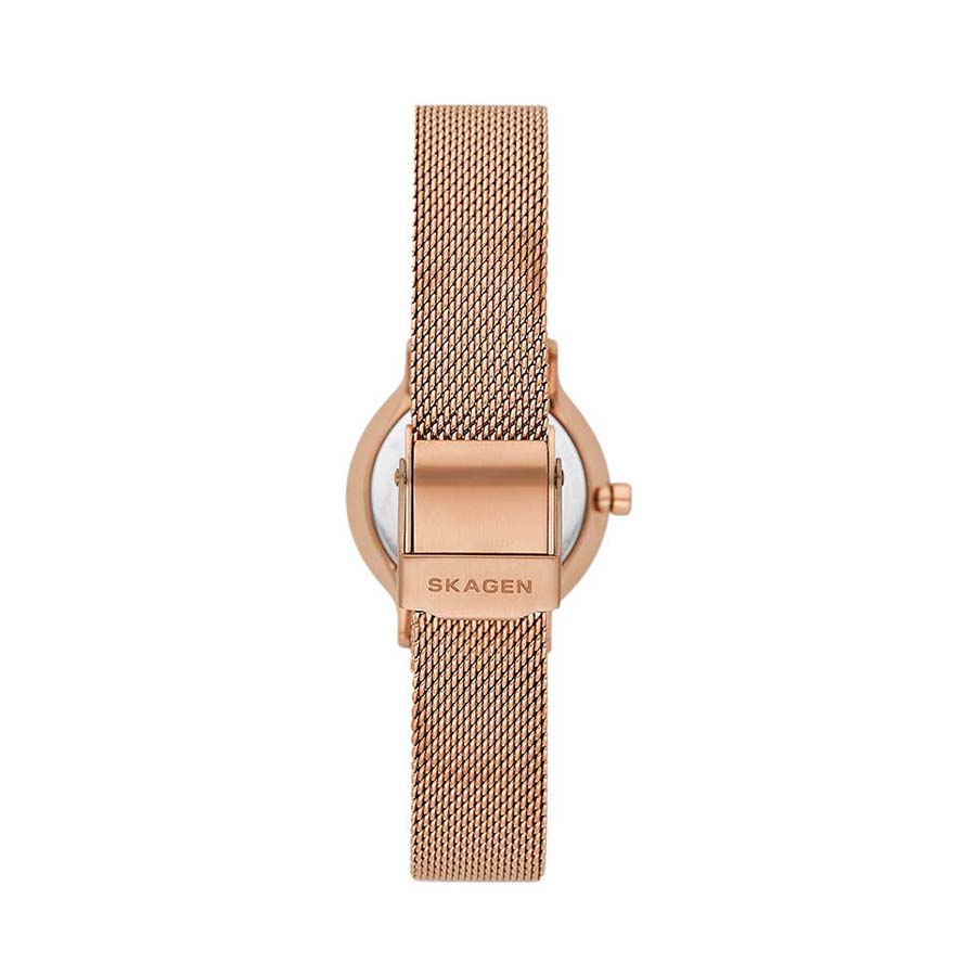 Đồng Hồ Nữ Skagen KW3067 Dây Kim Loại 26mm Màu Vàng Hồng