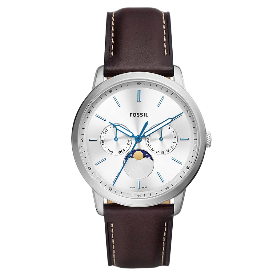 Đồng Hồ Nam Fossil Neutra Minimalist FS5905 Dây Da Màu Nâu