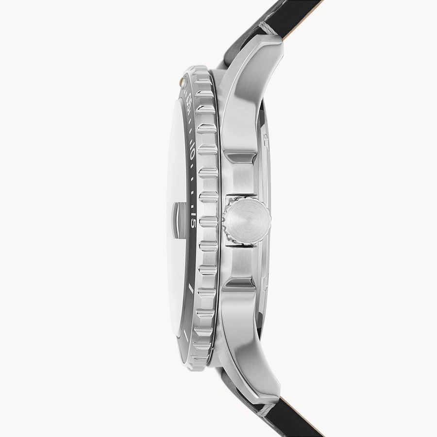 Đồng Hồ Nam Fossil Blue FS5960 Dây Da Màu Đen
