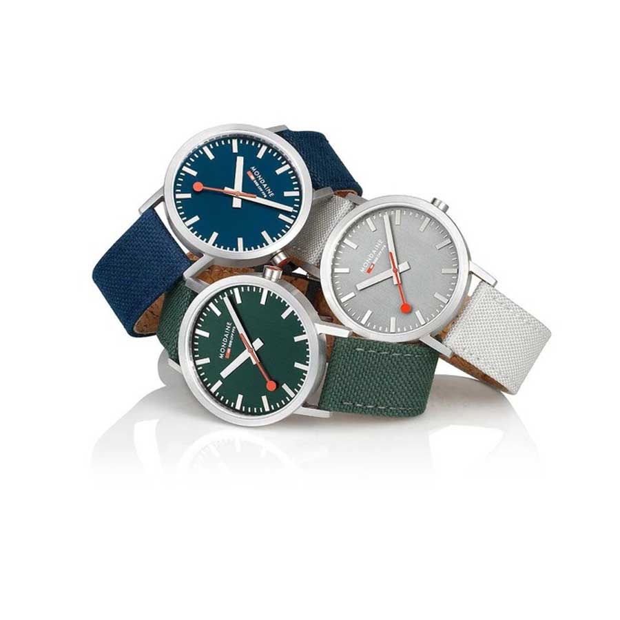 Đồng Hồ Nam Mondaine Classic Forest Green Watch A660.30360.60SBF - 40mm Màu Xanh Xám