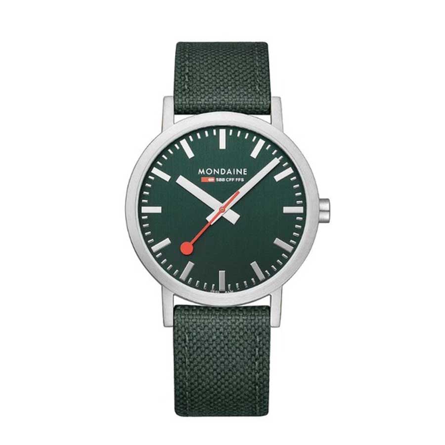 Đồng Hồ Nam Mondaine Classic Forest Green Watch A660.30360.60SBF - 40mm Màu Xanh Xám
