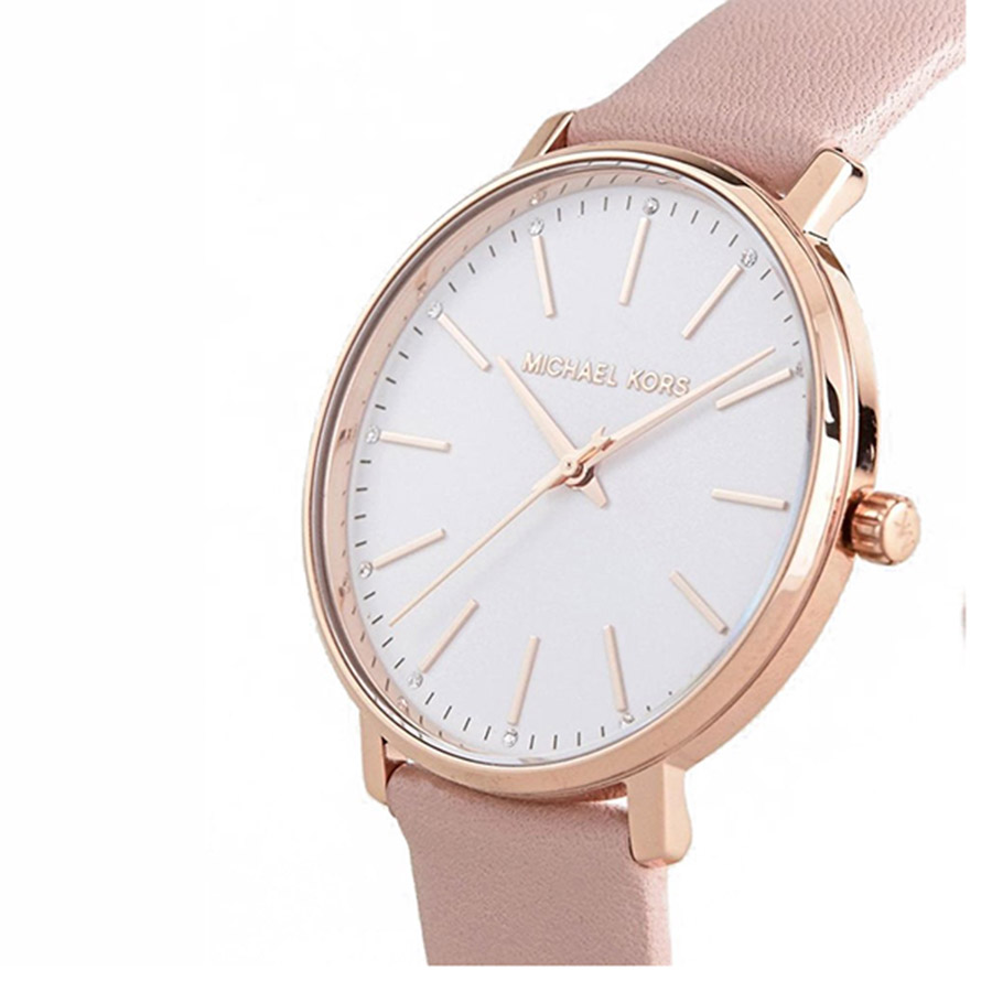 Đồng Hồ Nữ Michael Kors MK PYPER MK2741 Màu Trắng Phối Vàng Hồng