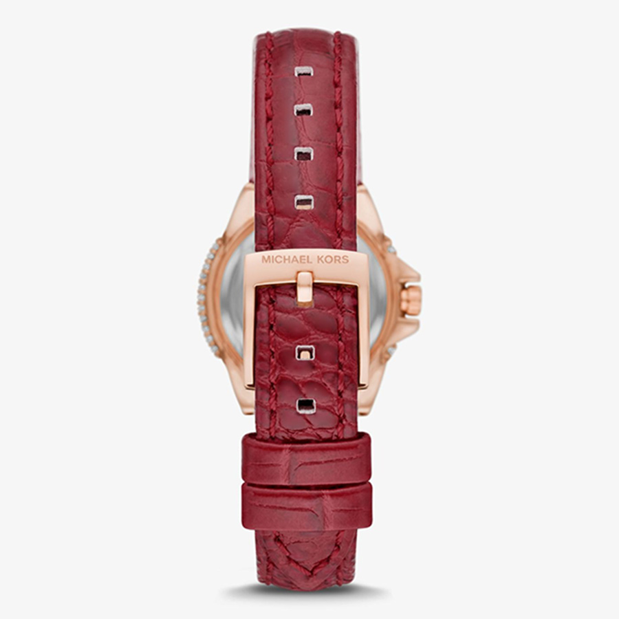 Đồng Hồ Nữ Michael Kors mk Camille MK1069SET Màu Đỏ/ Vàng Hồng