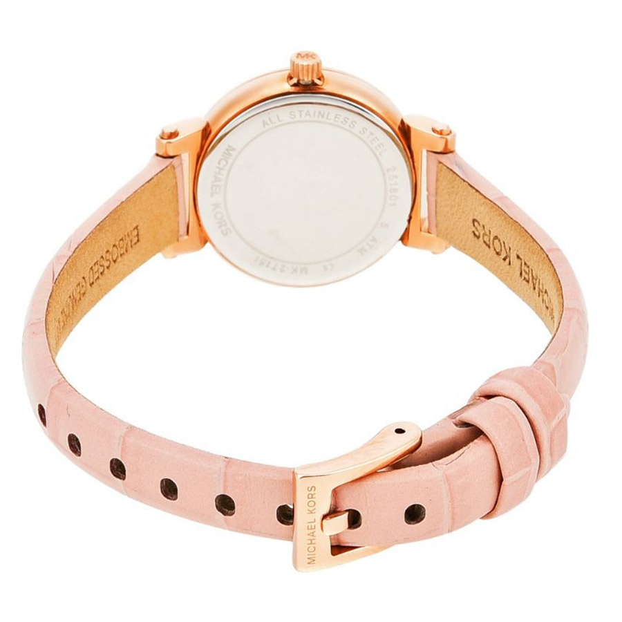 Đồng Hồ Nữ Michael Kors MK Sofie MK2715 Màu Trắng Phối Vàng Hồng