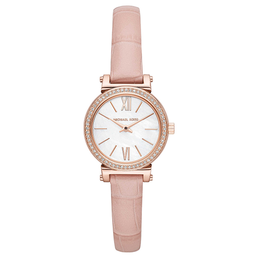 Đồng Hồ Nữ Michael Kors MK Sofie MK2715 Màu Trắng Phối Vàng Hồng