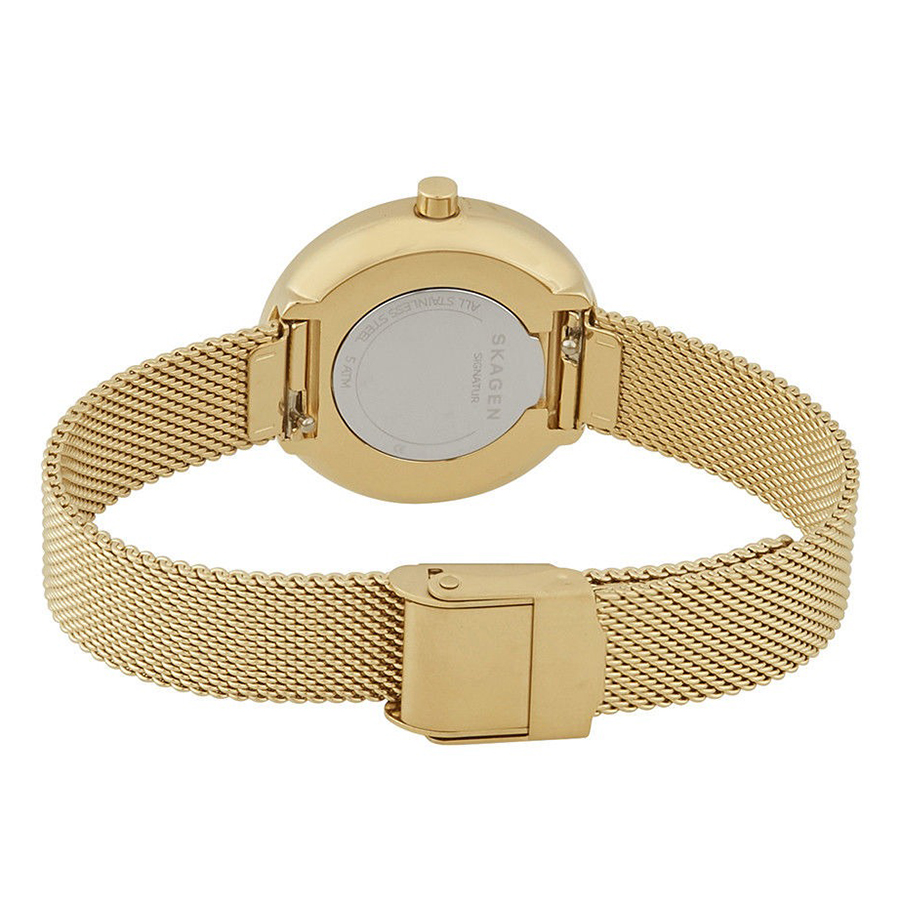Đồng Hồ Nữ Skagen Watch Signatur SKW2614 Màu Vàng Gold