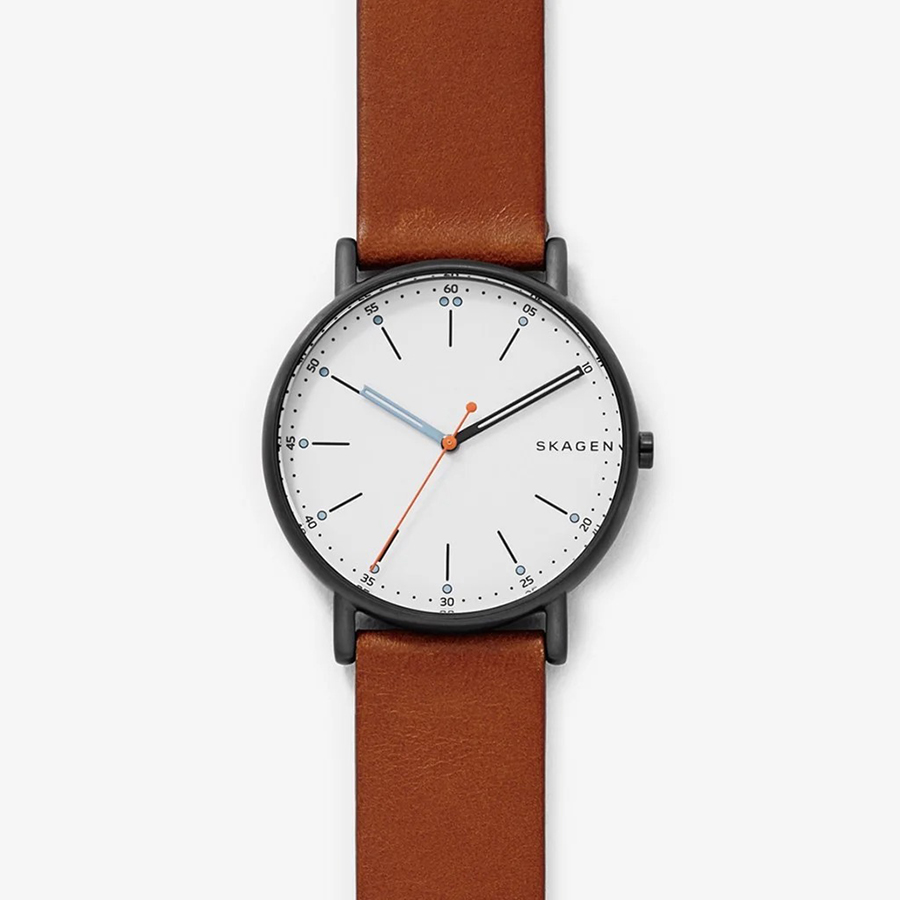 Đồng Hồ Nam Skagen Signatur Watch SKW6374 Màu Nâu