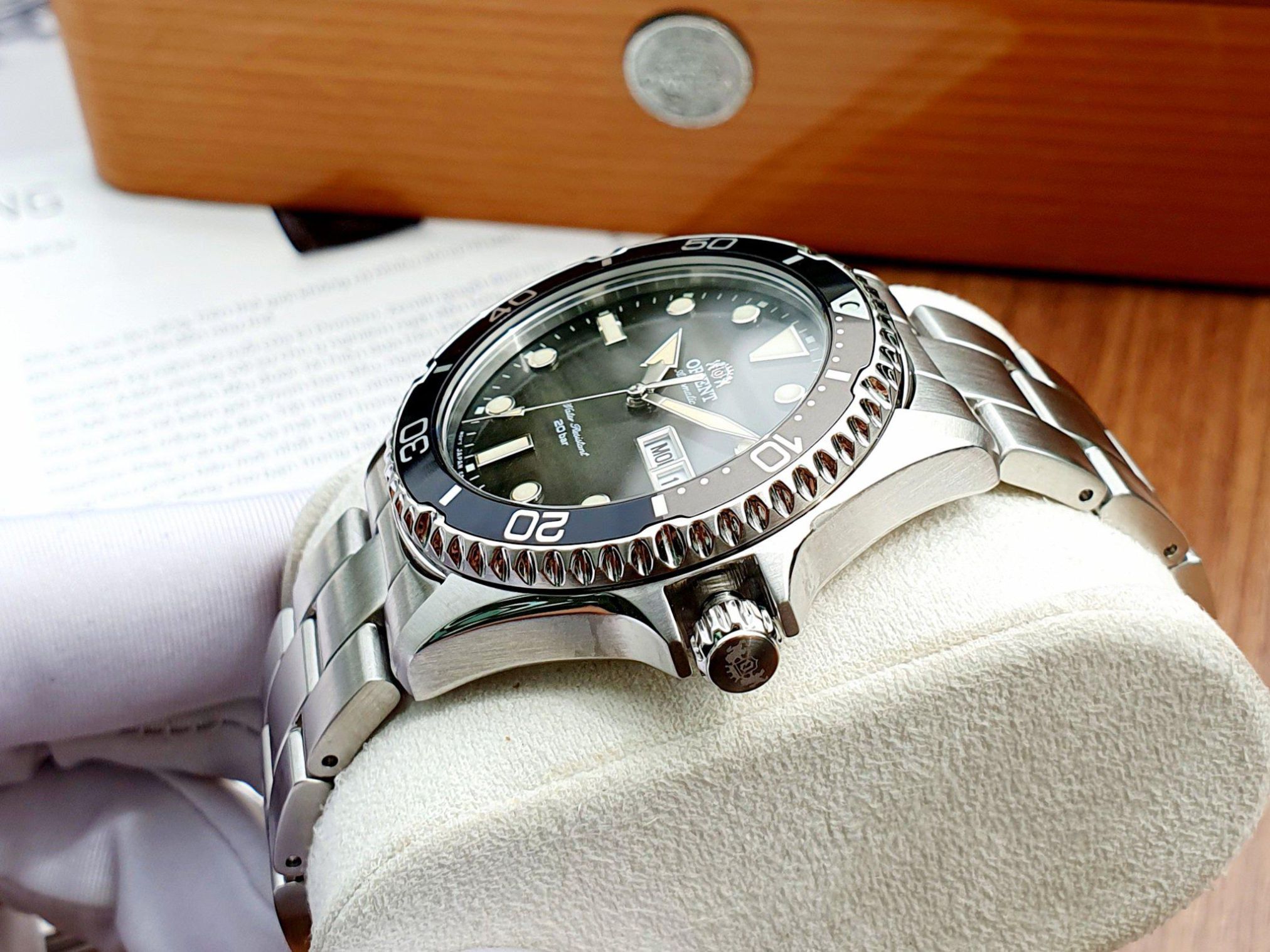 Đồng hồ Orient New Mako Kamasu RA-AA0810N19B ( Gray )