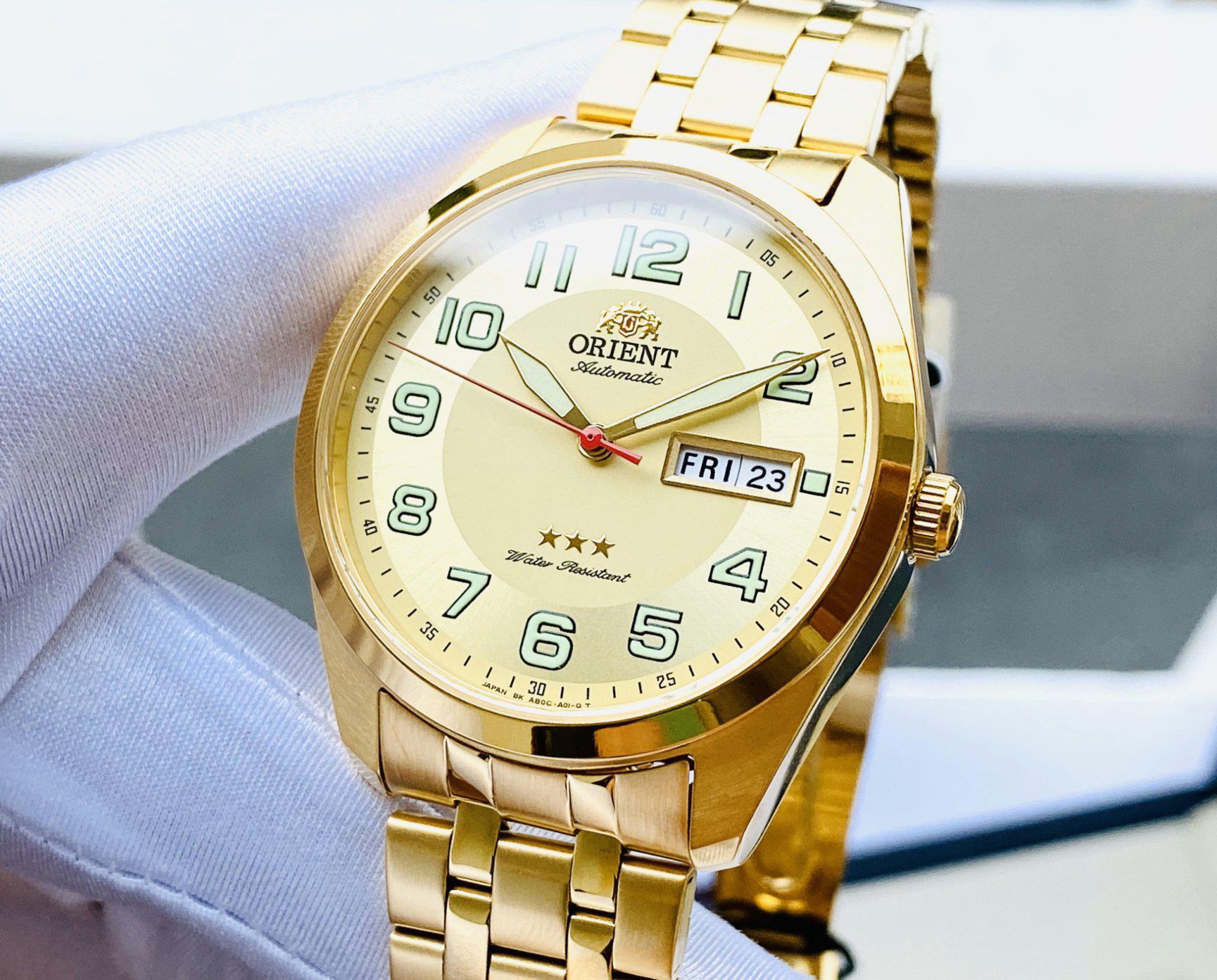Đồng hồ Orient Automatic Made In Japan SAB0C005C8