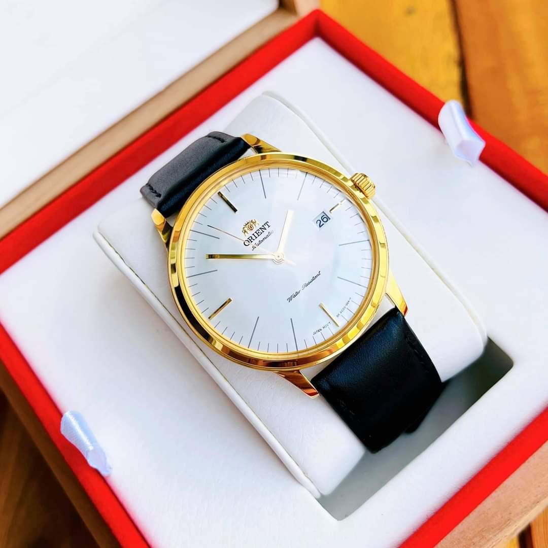 ng h Orient Bambino Version 3 Gold FAC0000BW0 B