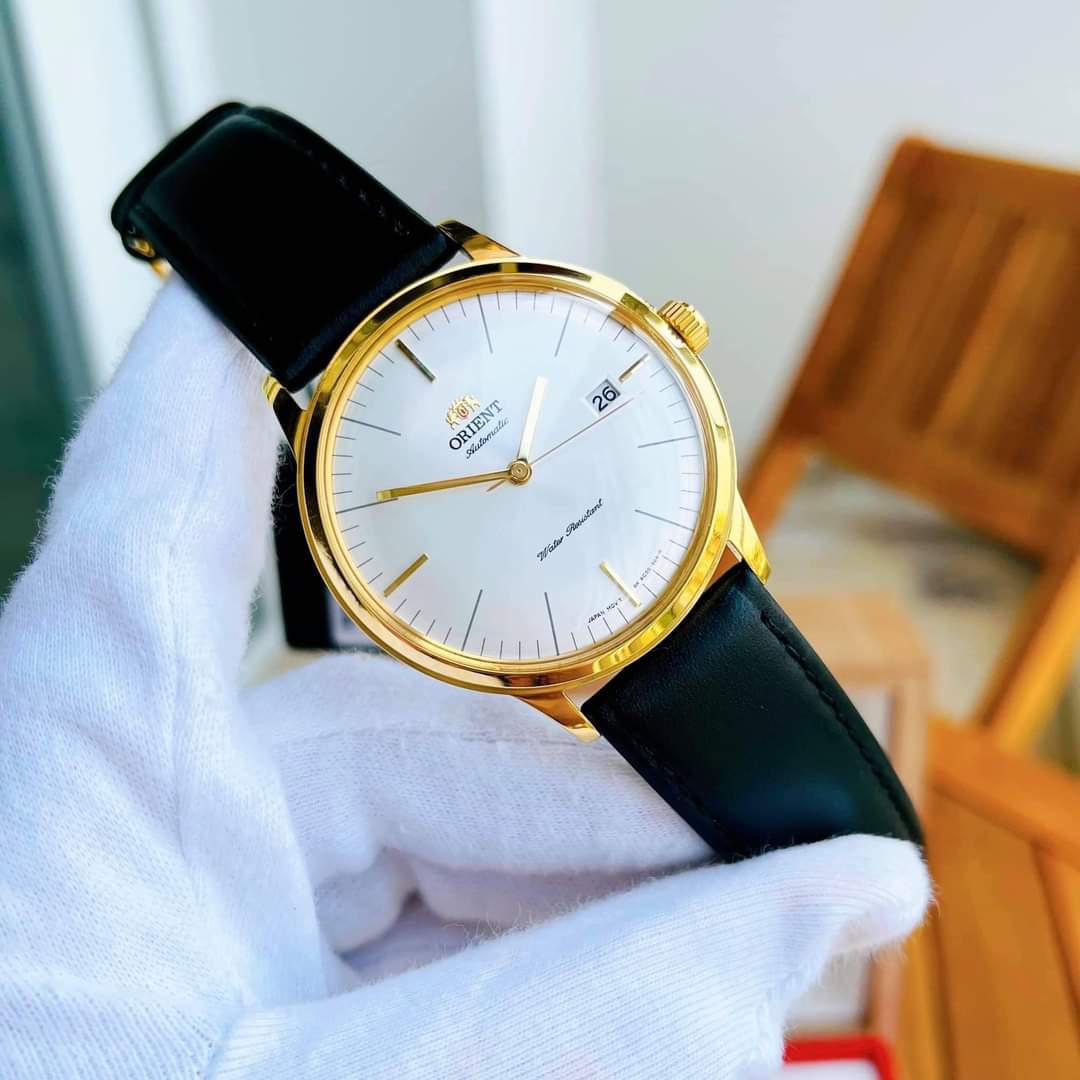 Đồng hồ Orient Bambino Version 3 Gold FAC0000BW0-B