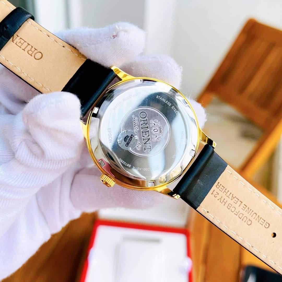 Đồng hồ Orient Bambino Version 3 Gold FAC0000BW0-B