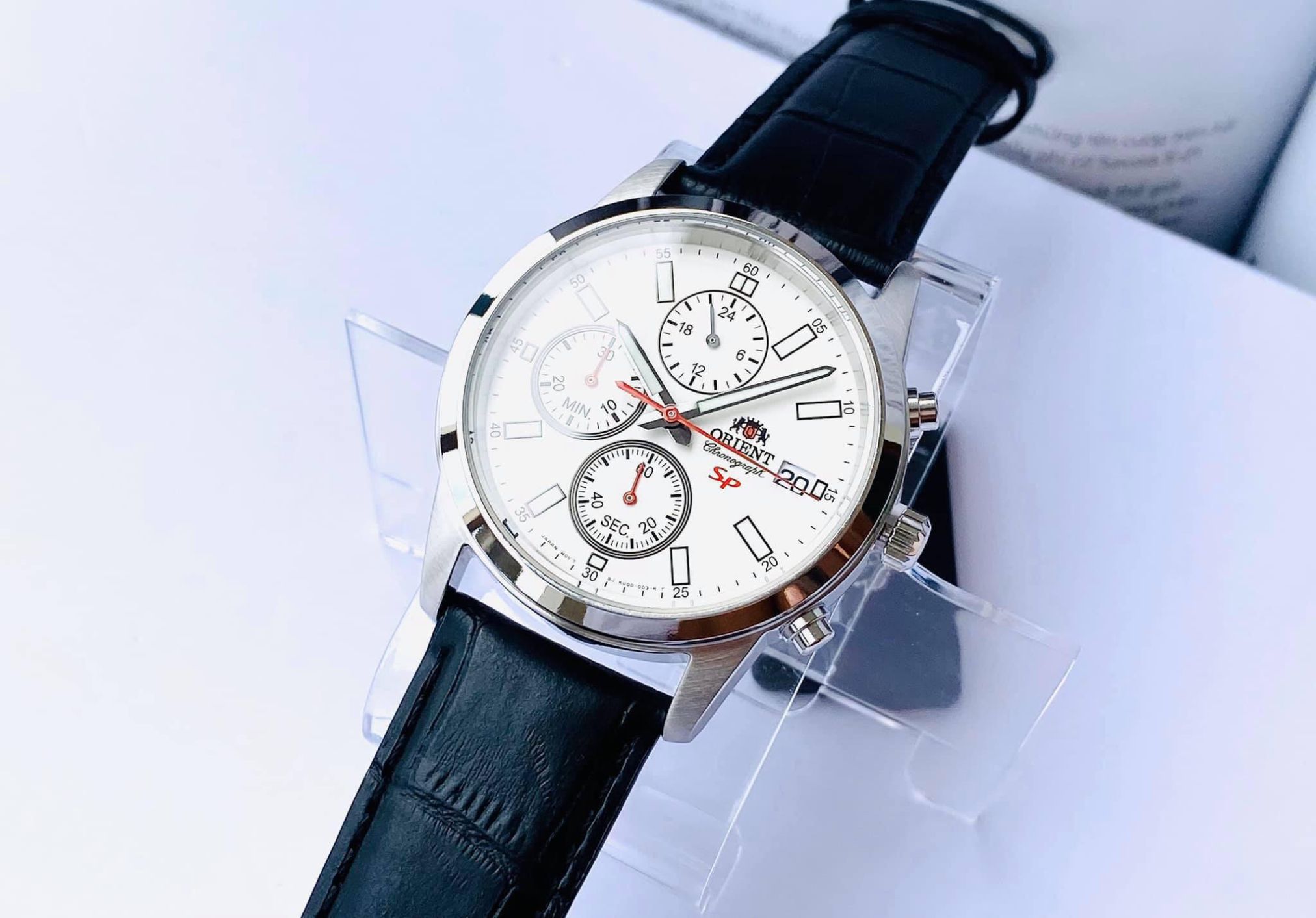 Đồng hồ ORIENT CHRONOGARGH WHITE FKU00006W0