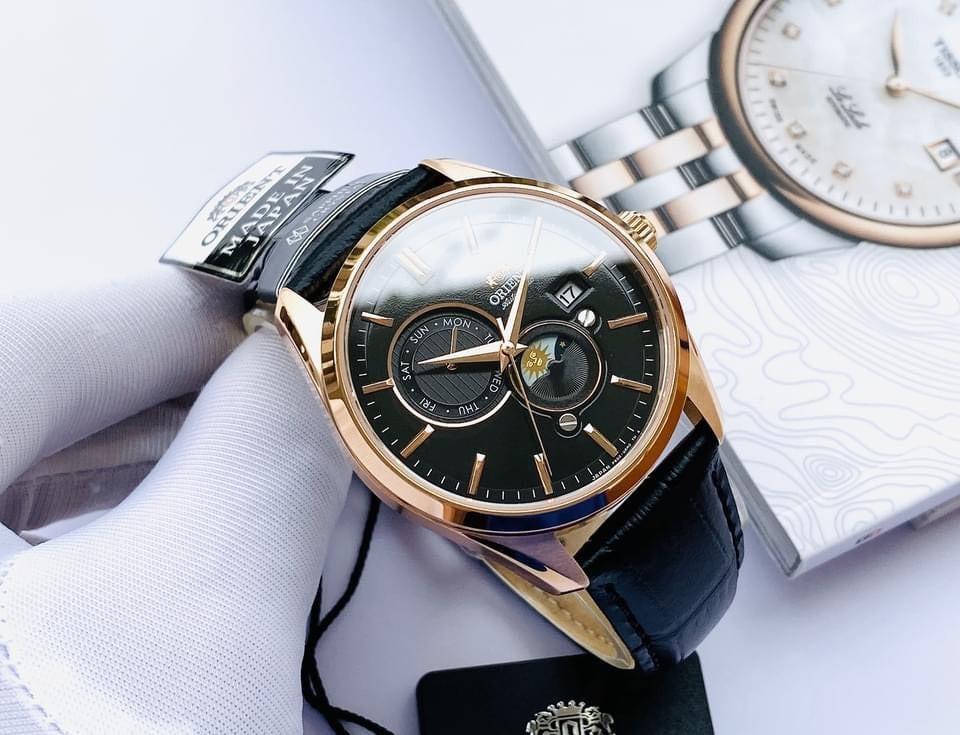 Đồng hồ ORIENT SUN MOON 5 Ver 2 Automatic RA-AK0309B10B / RA-AK0309B30B / RA-AK0309B00C / RN-AK0304B Chính Hãng Nhật Bản