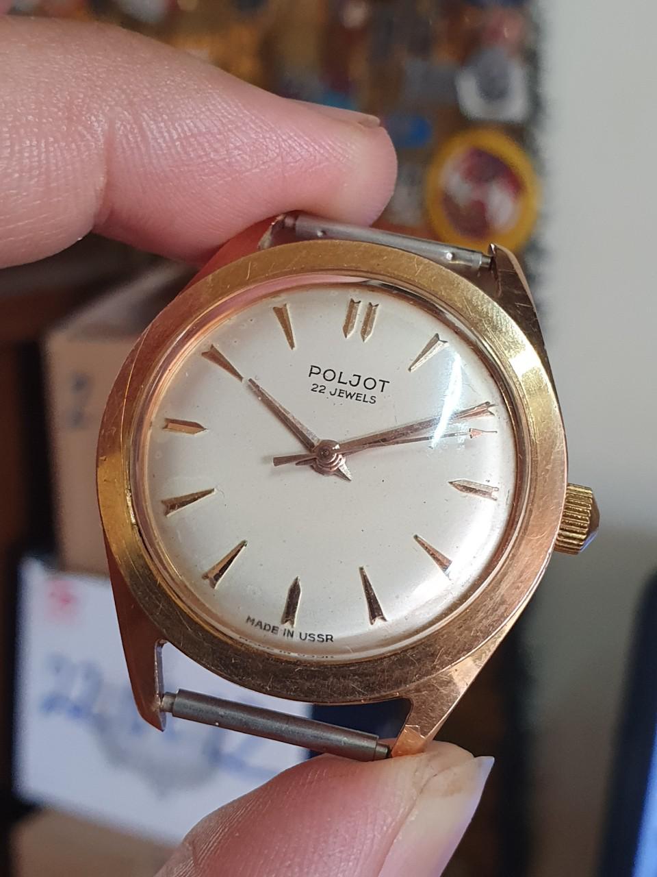 Đồng hồ Poljot 22 jewels made in ussr antishock automatic foreign