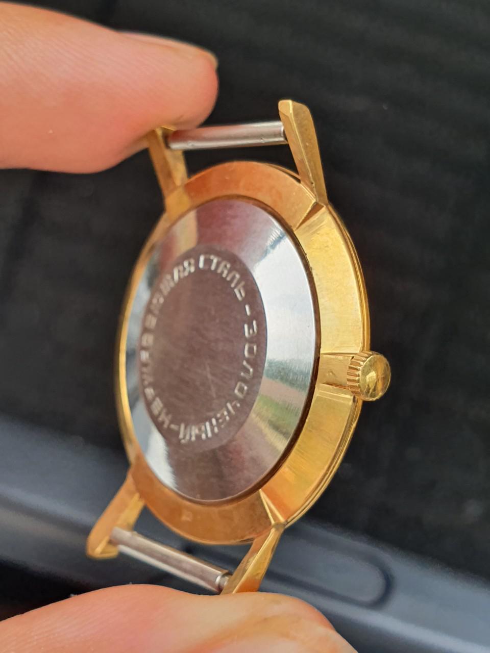 Đồng hồ Slava 2 kim siêu đặc biệt Au20