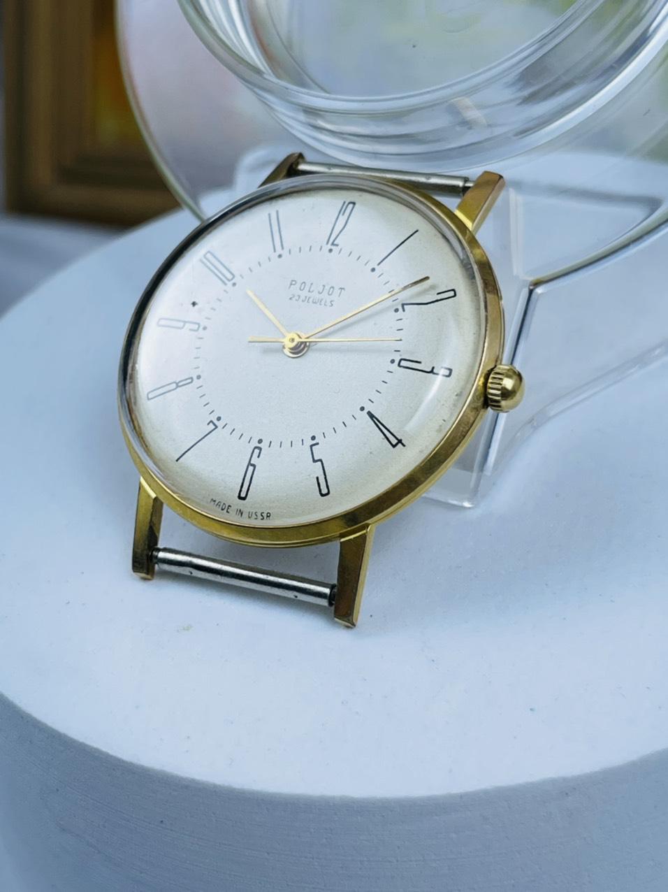 Đồng hồ Liên Xô Poljot 23 jewels cọc số học trò