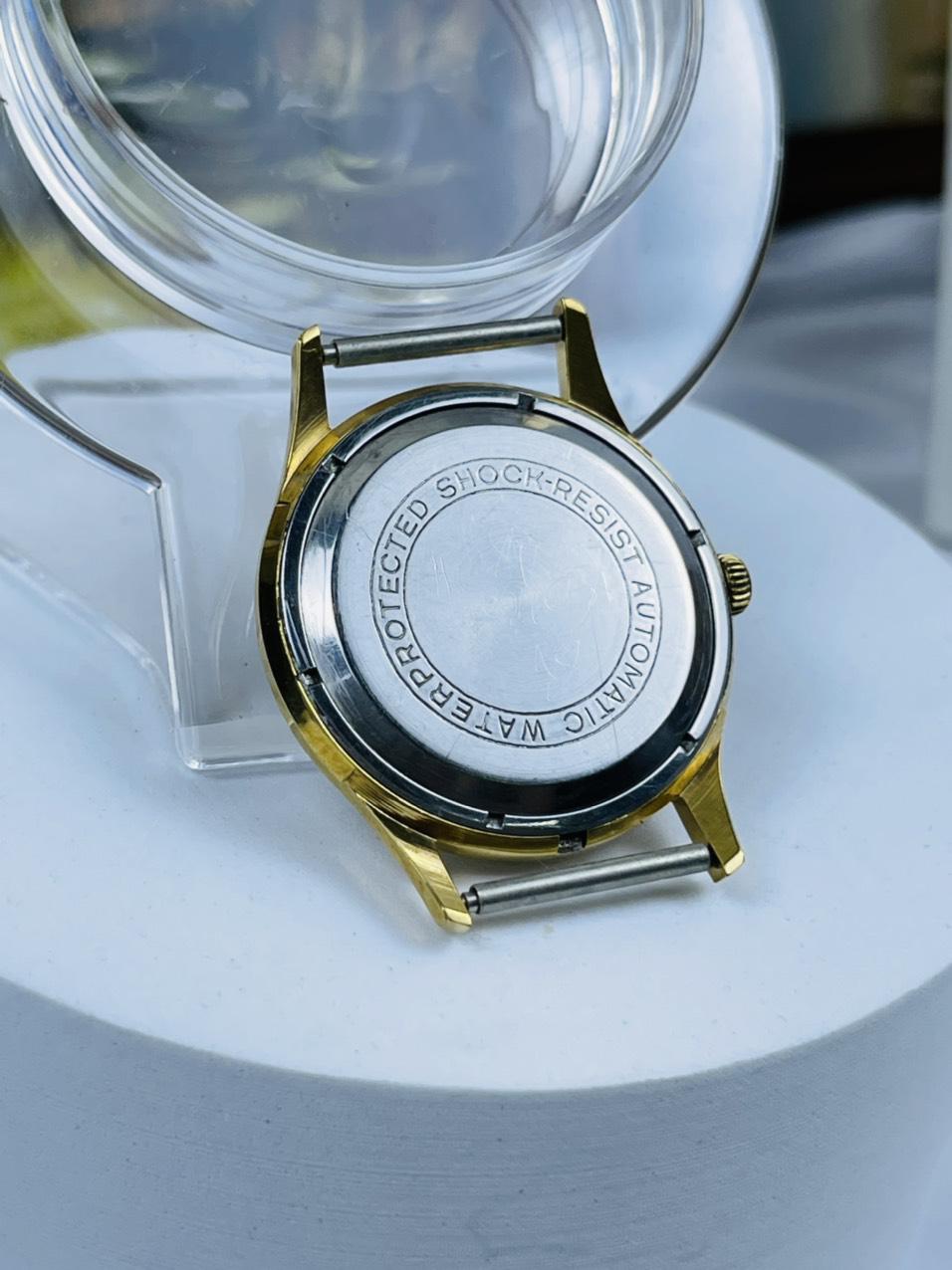 Đồng hồ Liên Xô Poljot 29 jewels automatic Au20 kim nòng súng