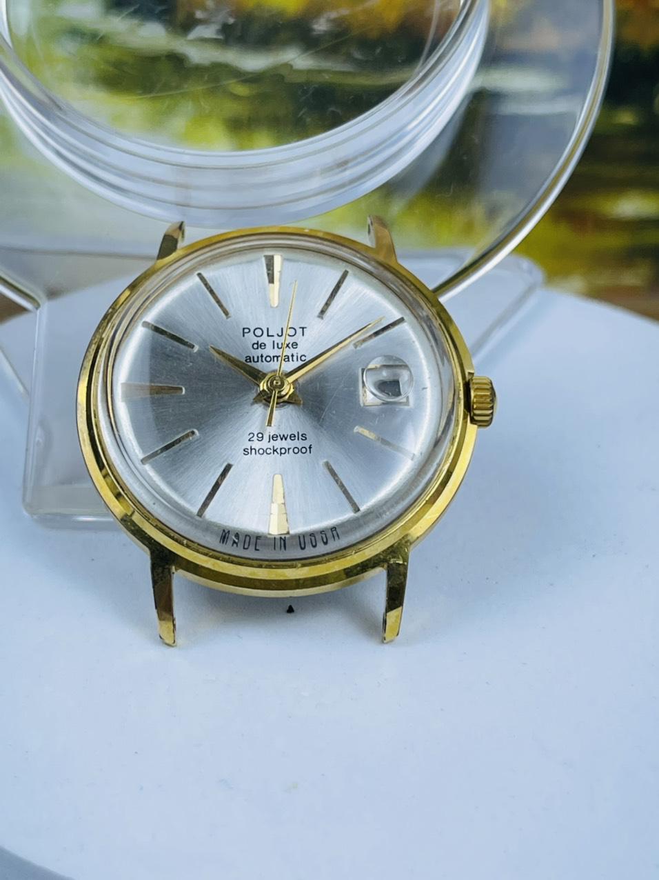 Đồng hồ Poljot automatic 29 jewel lịch lúp