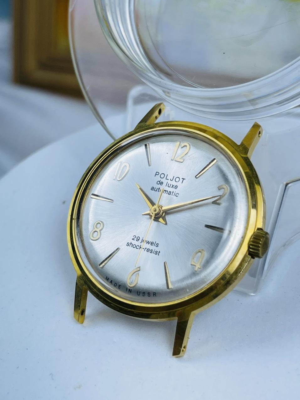 Đồng hồ Poljot automatic 29 jewel cọc số chẵn