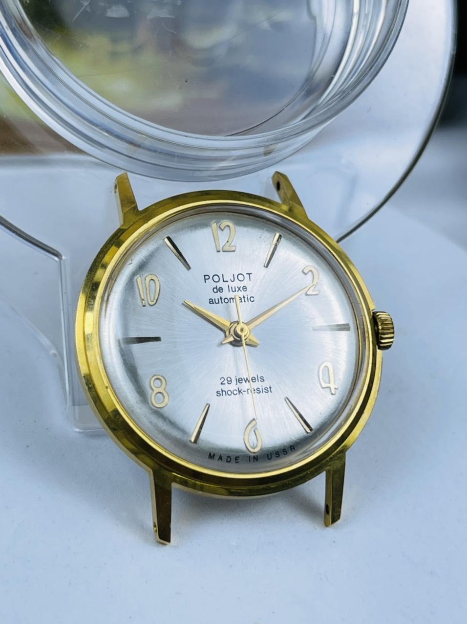 Đồng hồ Poljot automatic 29 jewel cọc số chẵn