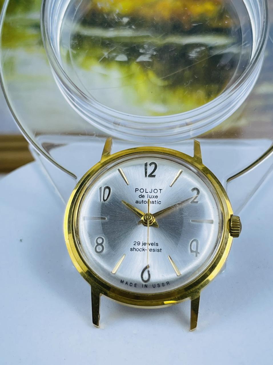 Đồng hồ Poljot automatic 29 jewel cọc số chẵn