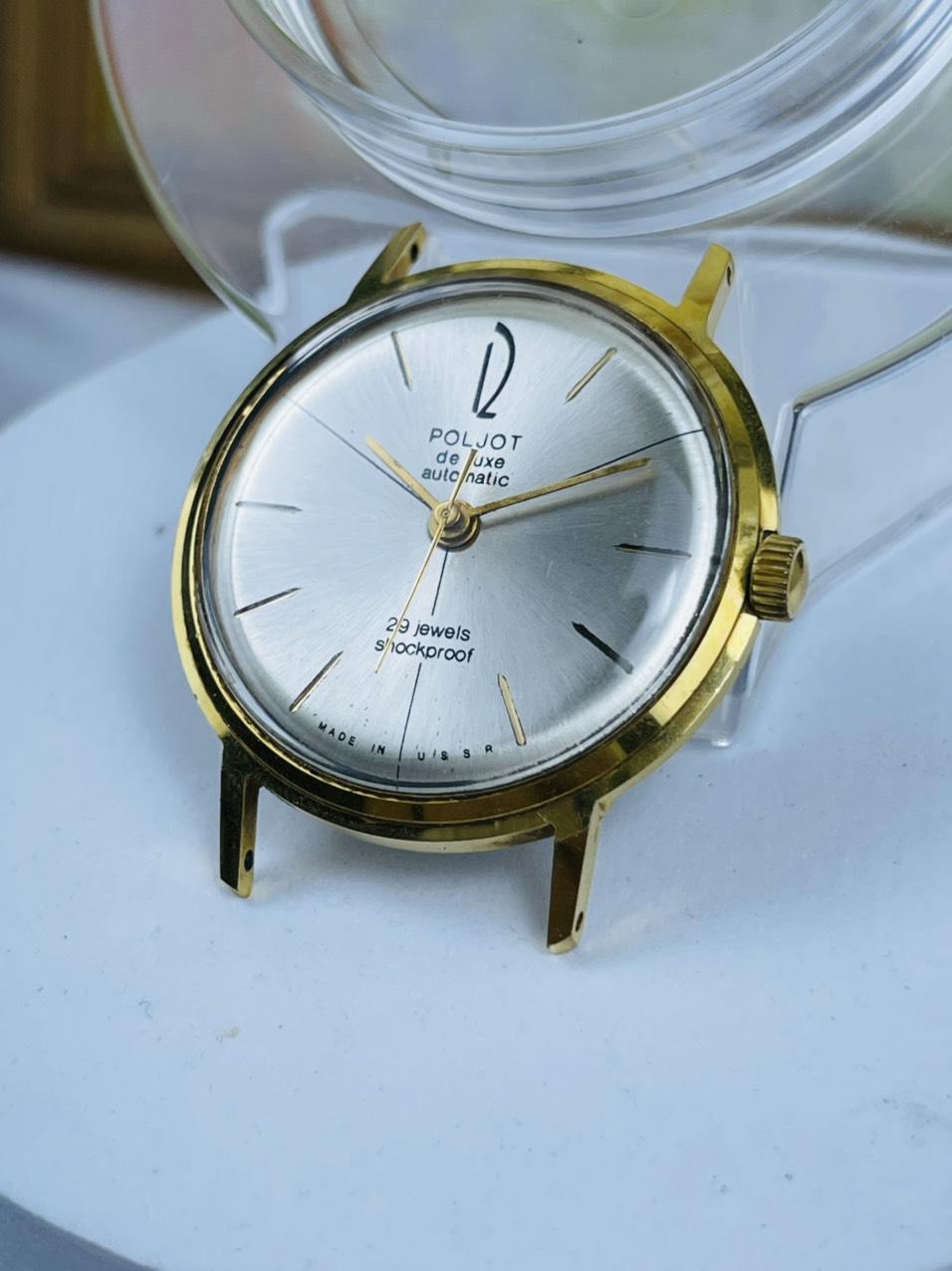 Đồng hồ Poljot automatic 29 jewel cọc số 12 cổ điển