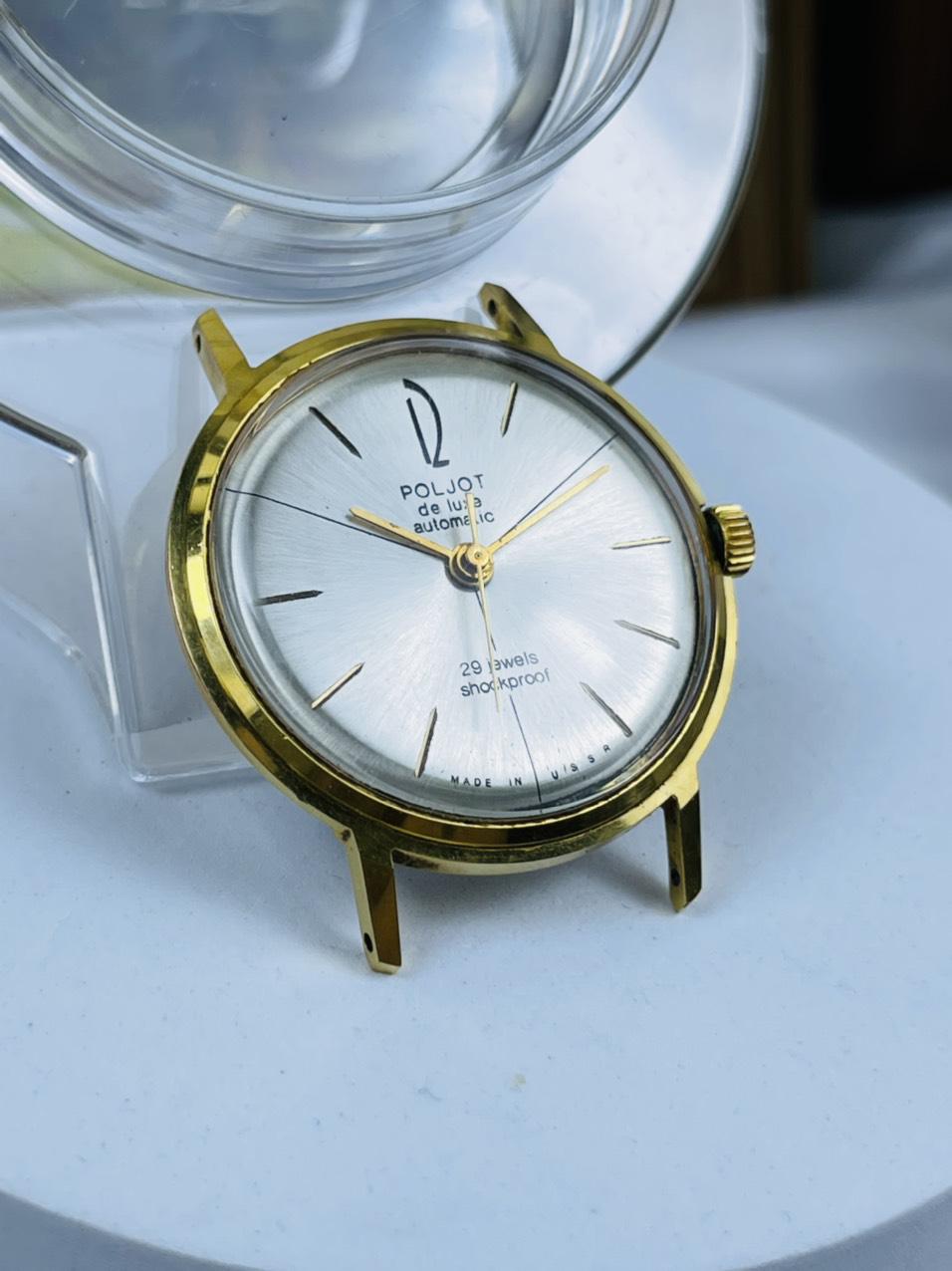 Đồng hồ Poljot automatic 29 jewel cọc số 12 cổ điển