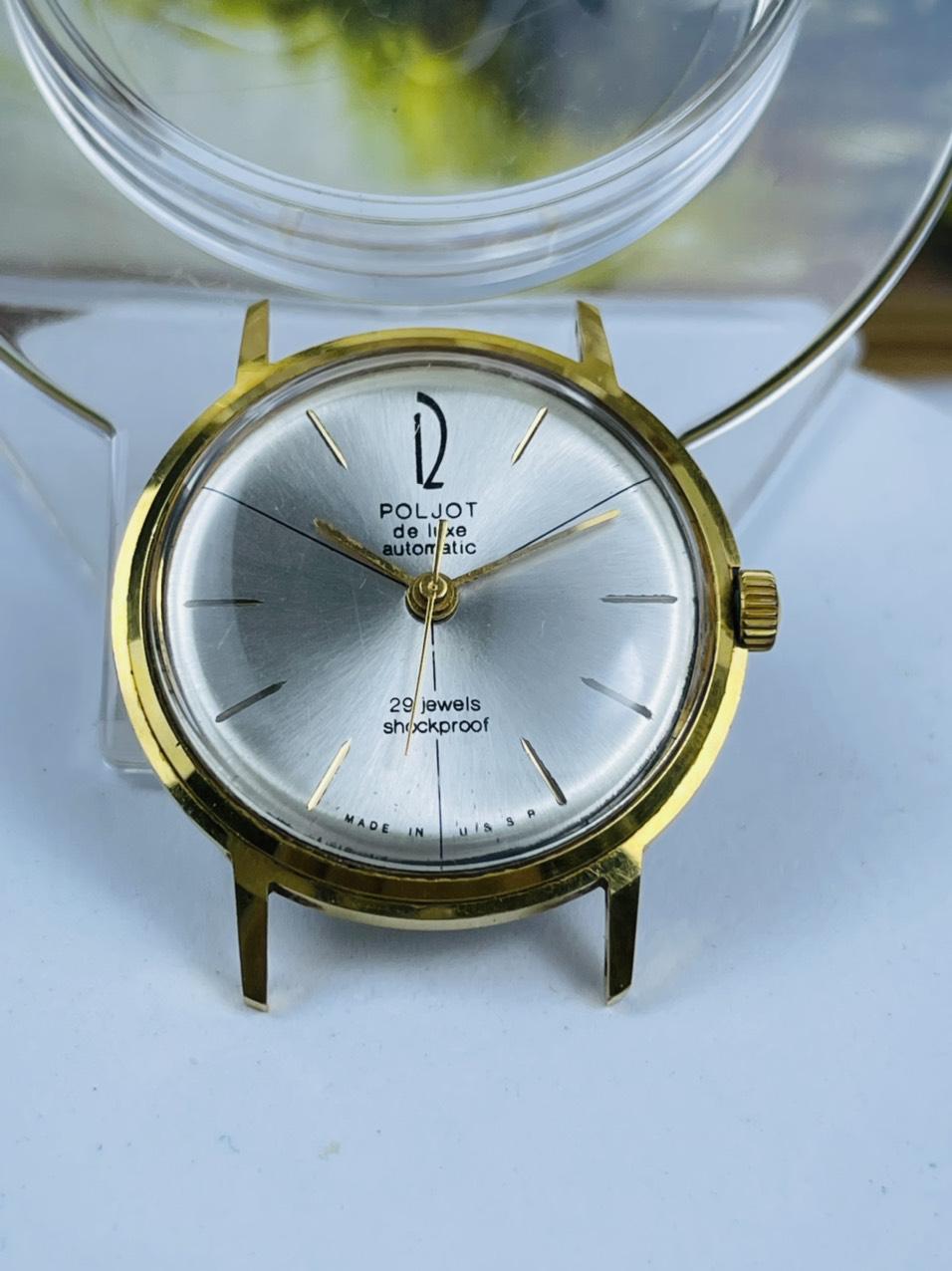 Đồng hồ Poljot automatic 29 jewel cọc số 12 cổ điển