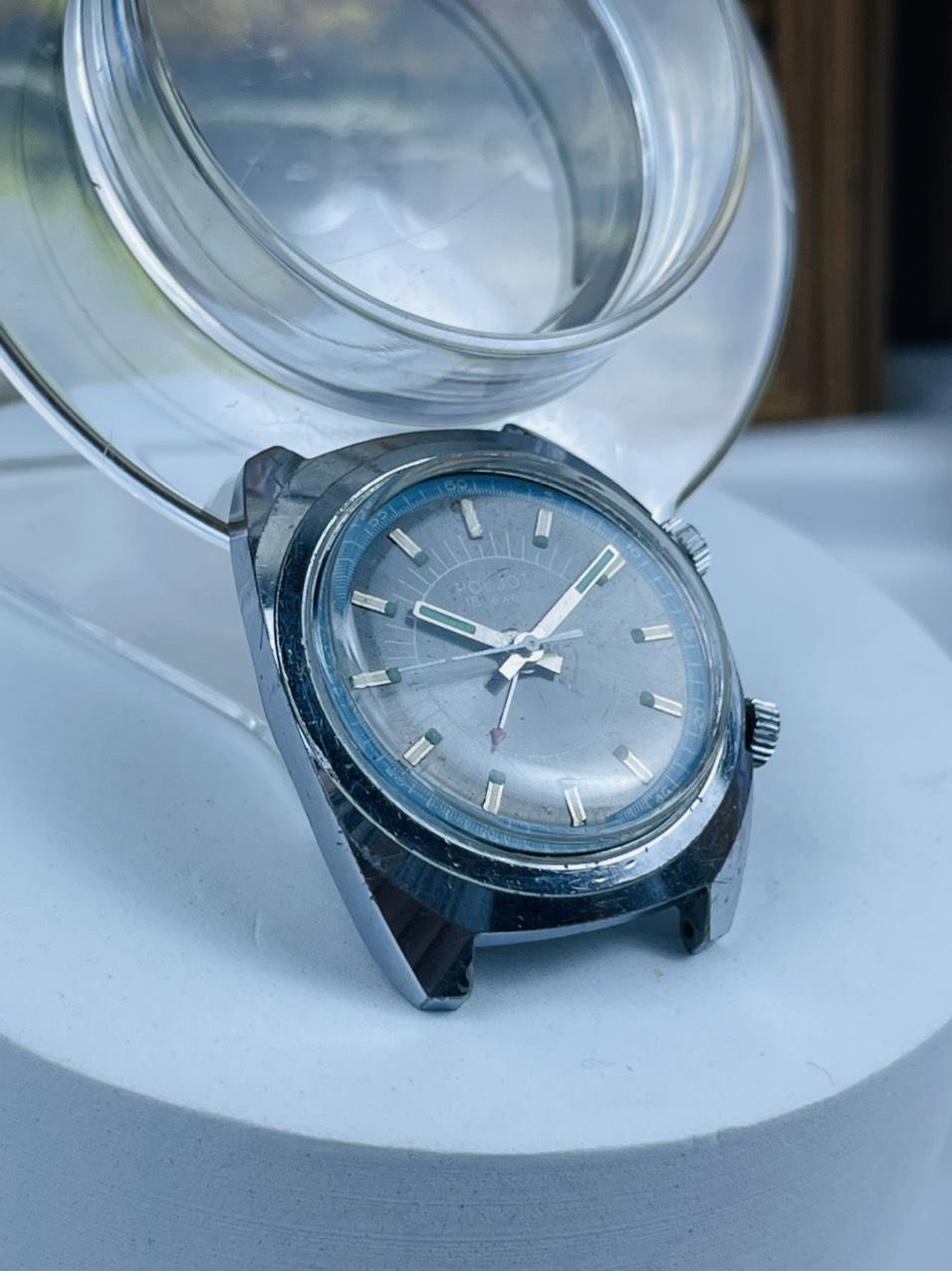 Đồng hồ chuông reo Poljot 18 jewels cọc số vạch